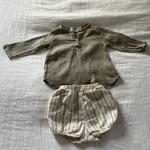 Go Gently Nation 12-18m set light cotton